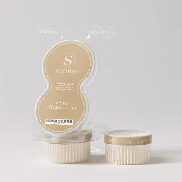 White Gingerbread Scentsy Pod Twin Pack