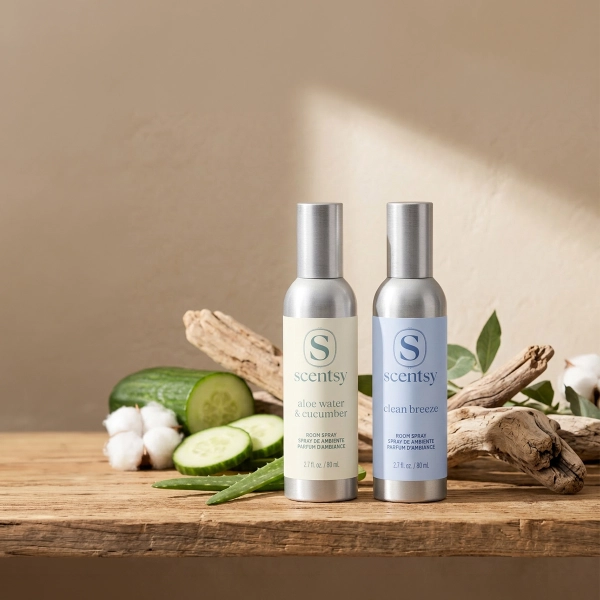 Aloe Water & Cucumber + Clean Breeze Room Spray Bundle