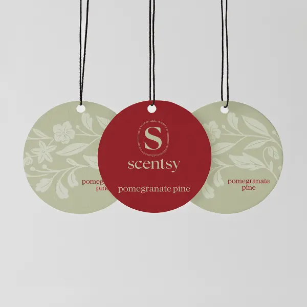 Pomegranate Pine Scent Circle 3-Pack